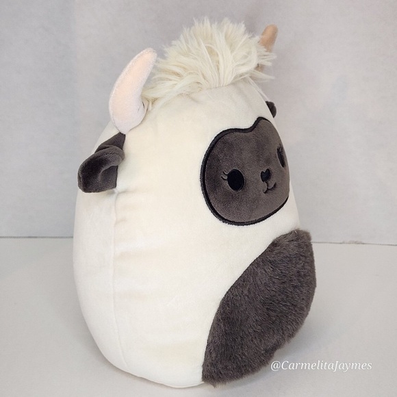VENUS 🐏 Longhorn Fuzzy Belly Sheep FTM Original Squishmallow By Kellytoy NWT - Picture 2 of 8